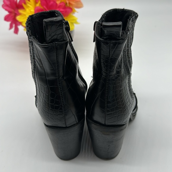 ASOS Black Point Ankle Boot Size 5 BAB6646K - Picture 5 of 10